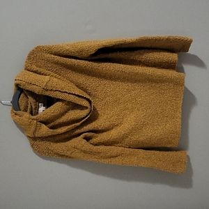 Brown slouch neck sweater
